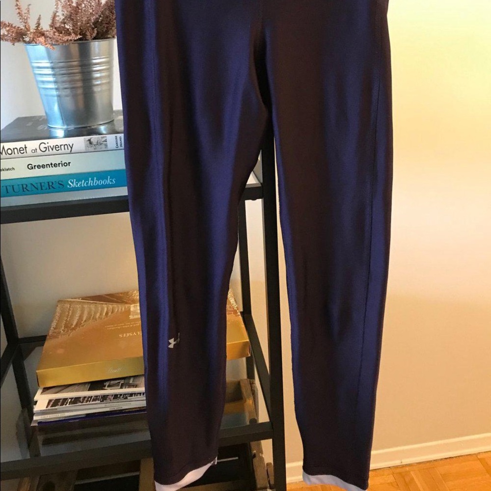 Purple Under Armour Compression Tights